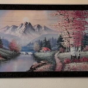 Sunrise in Pink Meadows- Scenery