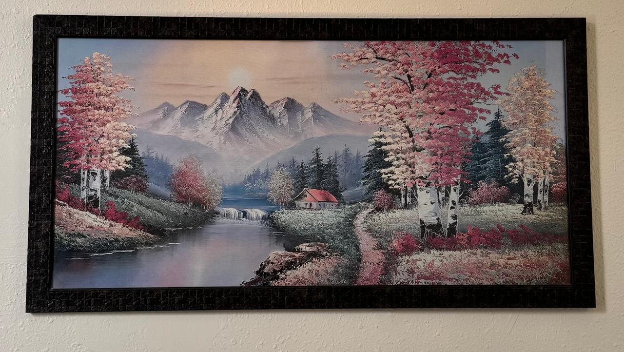 Sunrise in Pink Meadows- Scenery